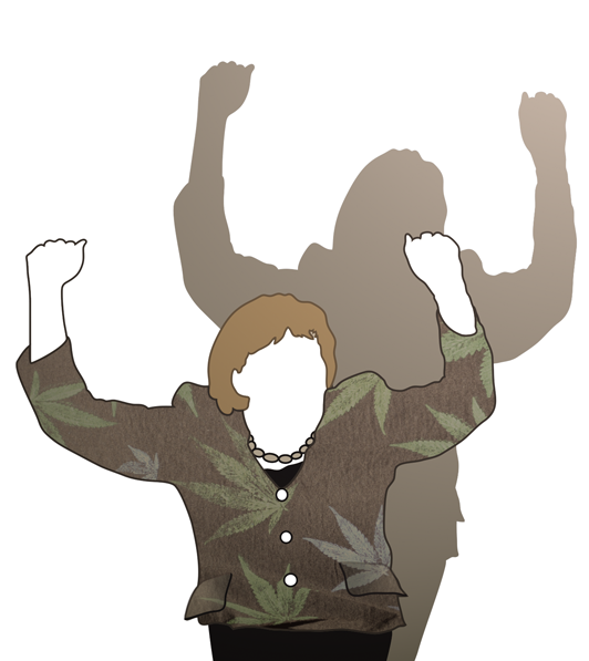 angela merkel illustration